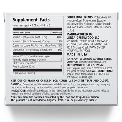 UNDENATURED COLLAGEN+ TURMERIC